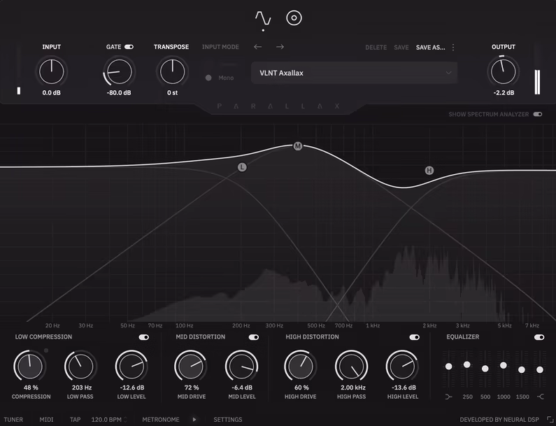 Neural DSP Parallax X