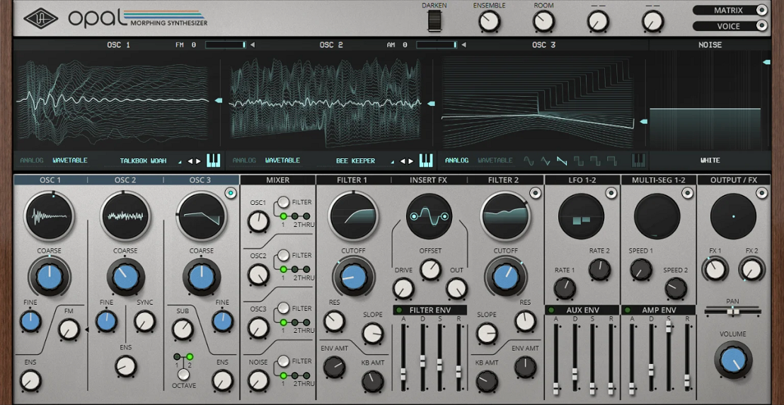 Universal Audio Opal Morphing Synthesizer
